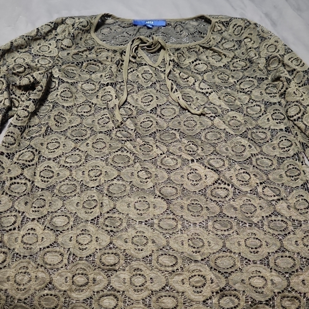 Apt 9 Lacey Top Size Large - Picture 2 of 3